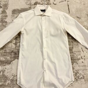 Calvin Klein Collection Crisp White Dress Shirt